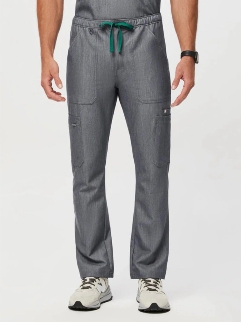 FIGS Cairo Cargo Scrub Pants Mens Small Gray Healthcare Medical Nursing NWT C